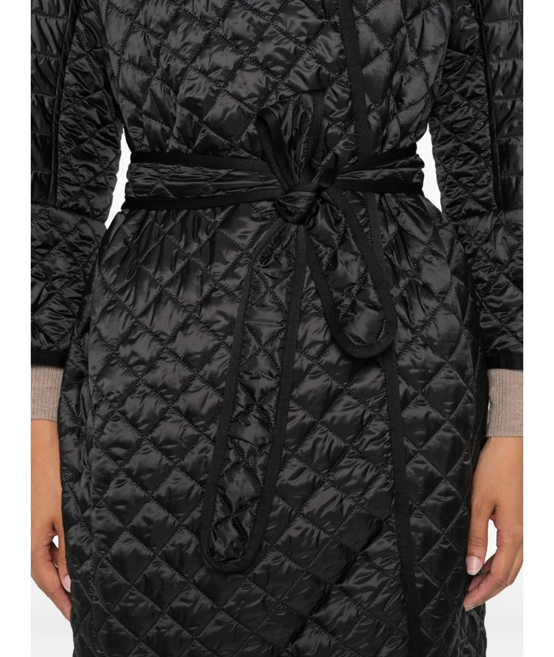 'S MAX MARA Черная полиэстеровая куртка, фото 5