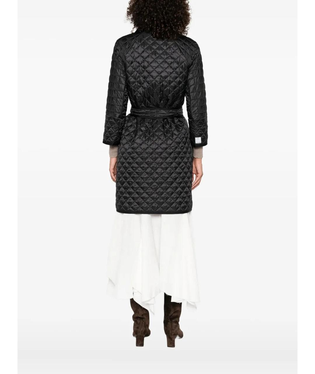 'S MAX MARA Черная полиэстеровая куртка, фото 3