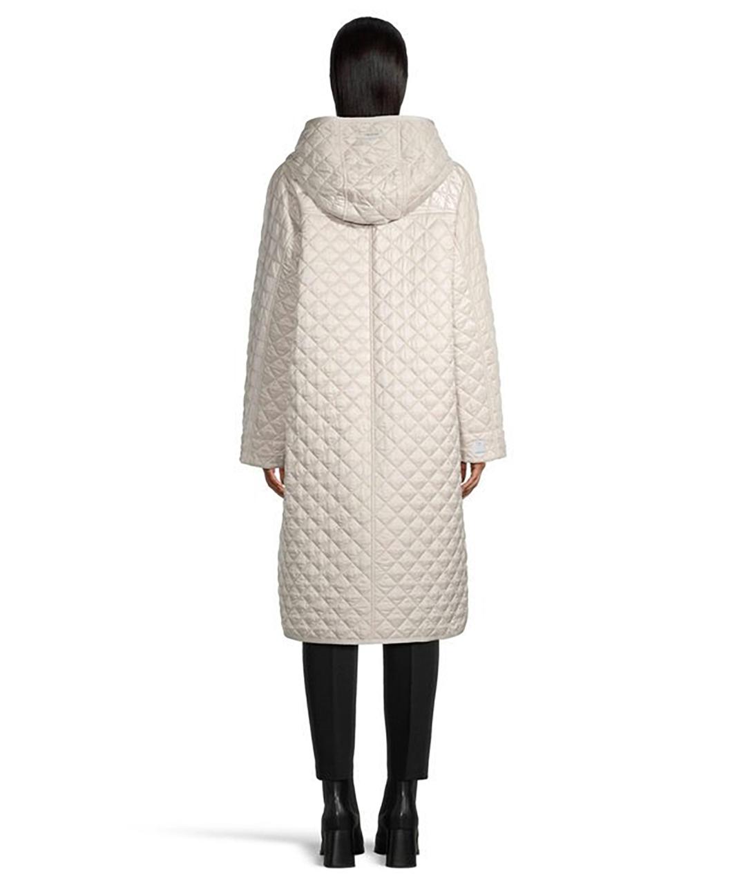 'S MAX MARA Белая полиэстеровая парка, фото 3