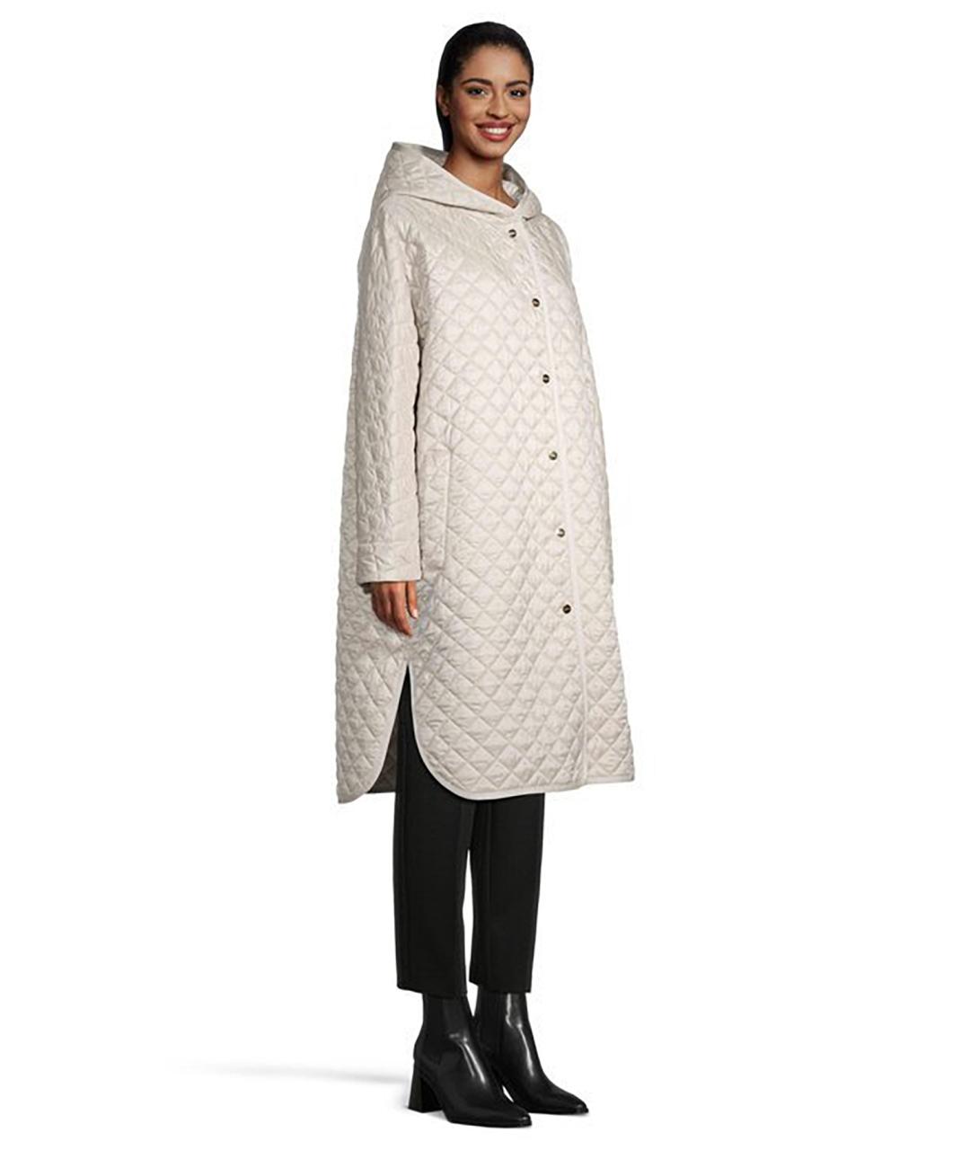 'S MAX MARA Белая полиэстеровая парка, фото 4