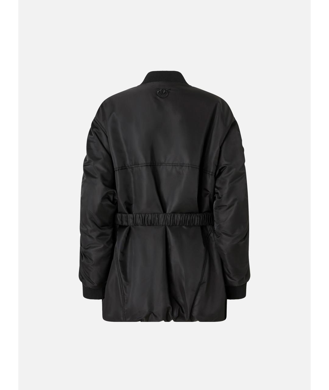PINKO Черная полиамидовая куртка, фото 2