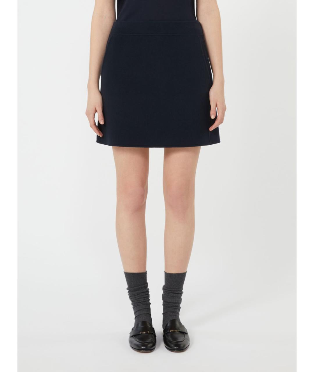 'S MAX MARA Шерстяная юбка мини, фото 3