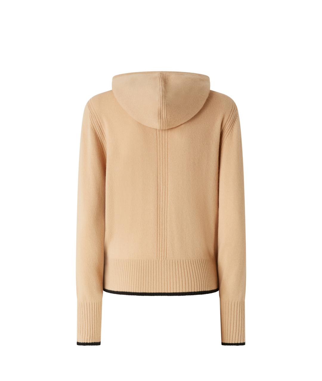 PINKO Бежевый шерстяной кардиган, фото 2