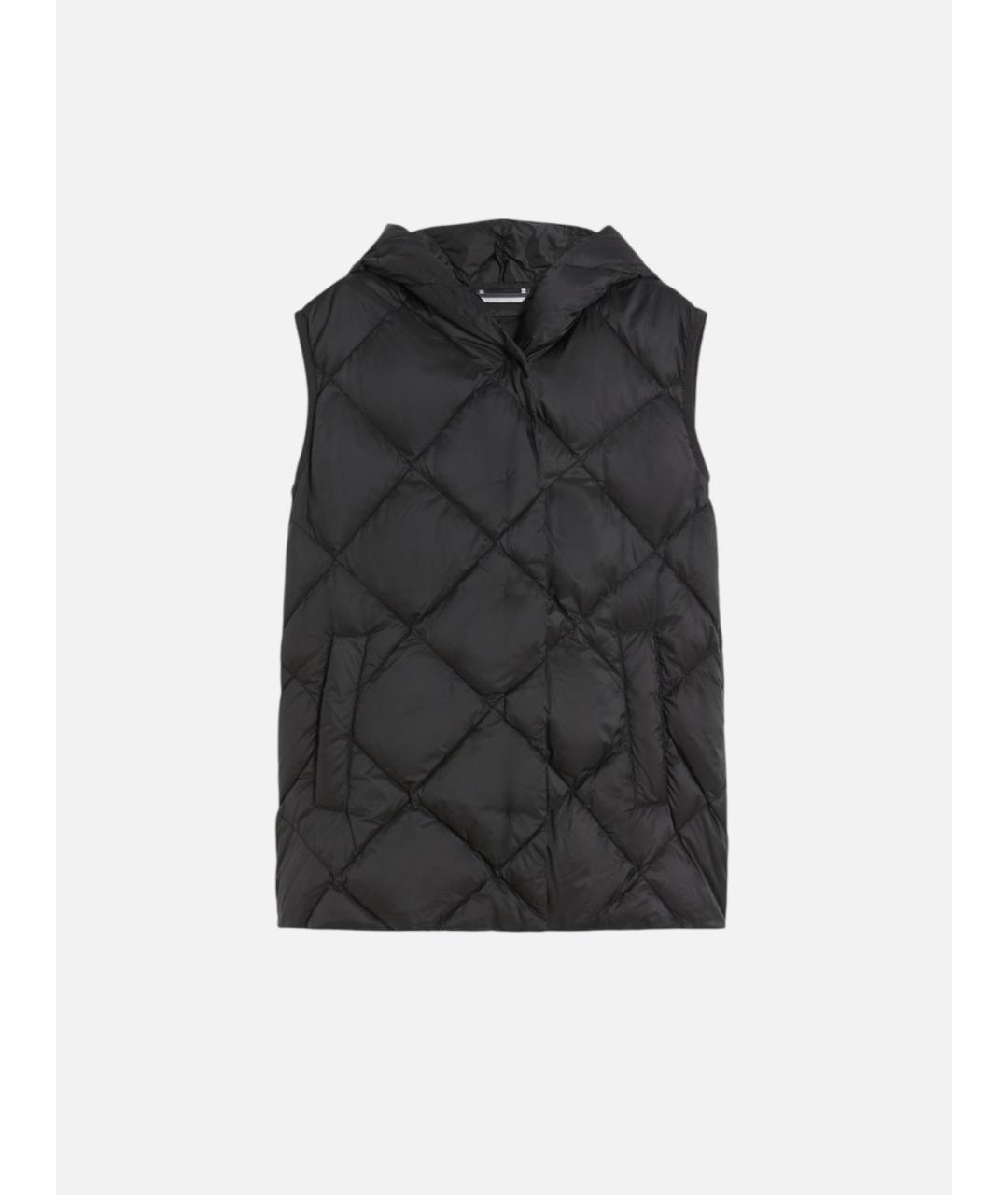 WEEKEND MAX MARA Черный полиэстеровый жилет, фото 6