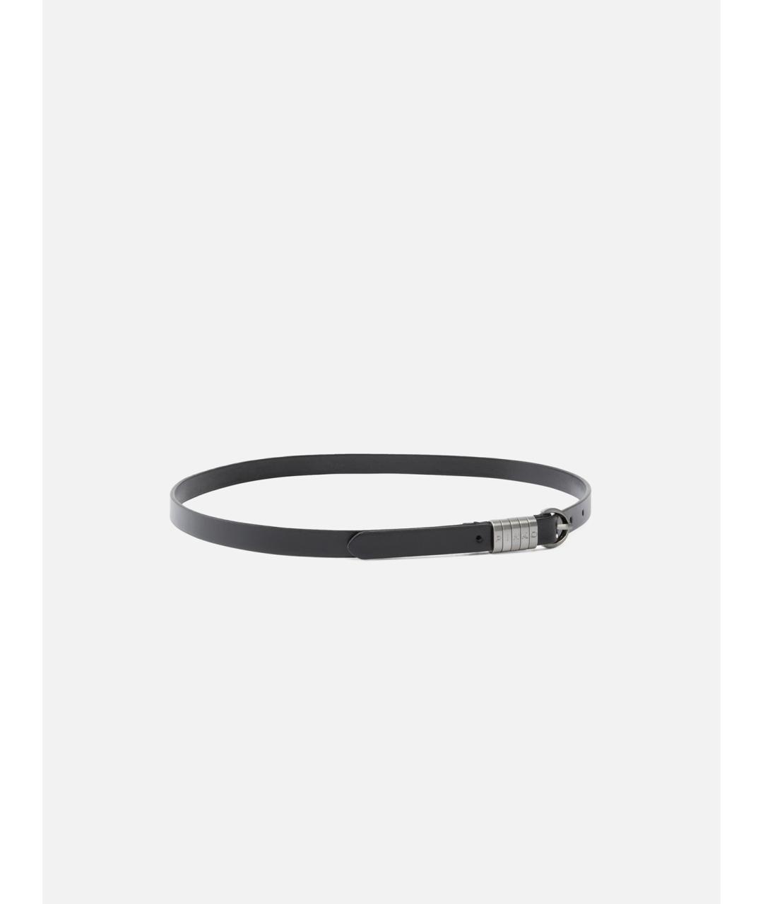 PINKO Черный кожаный ремень, фото 2