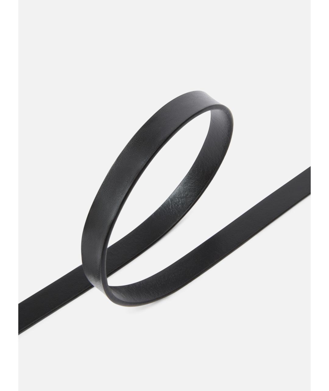 PINKO Черный кожаный ремень, фото 4