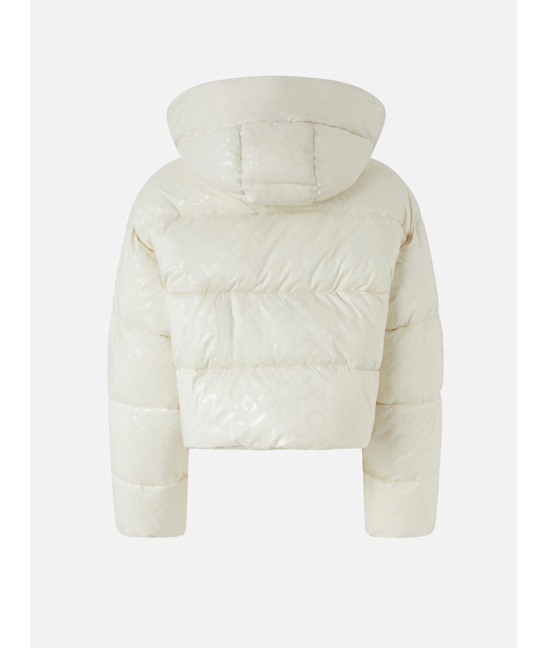 PINKO Белый полиэстеровый пуховик, фото 2