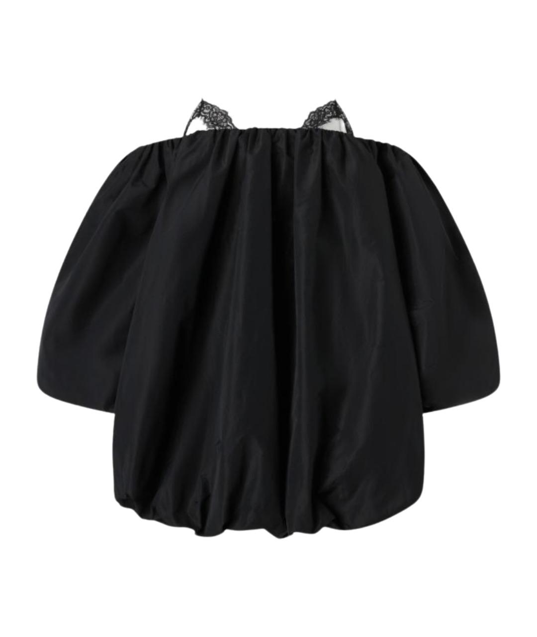 PINKO Черное полиэстеровое коктейльное платье, фото 1