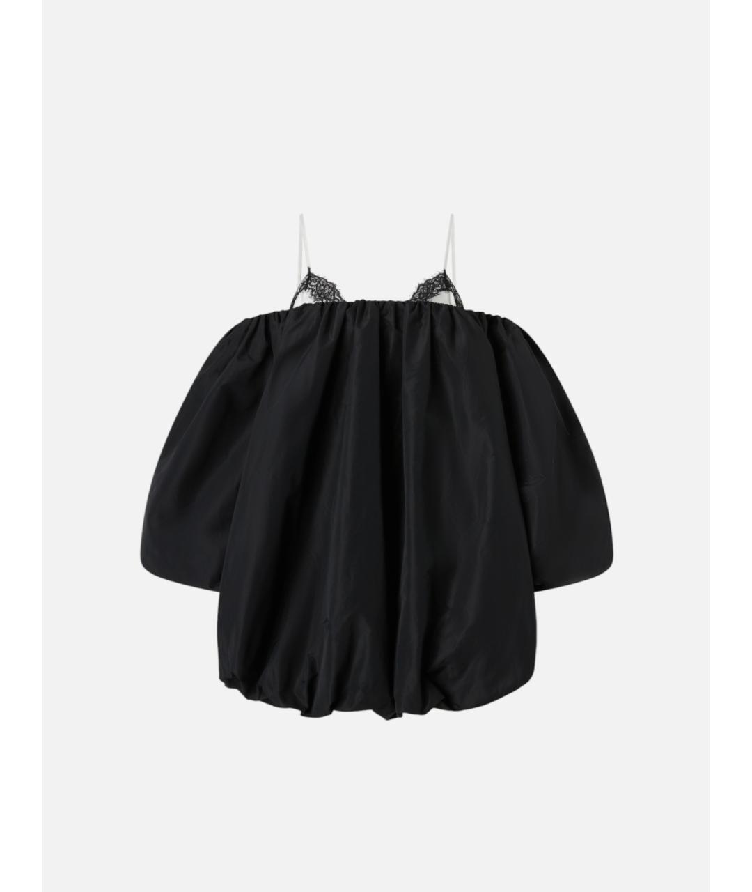 PINKO Черное полиэстеровое коктейльное платье, фото 6