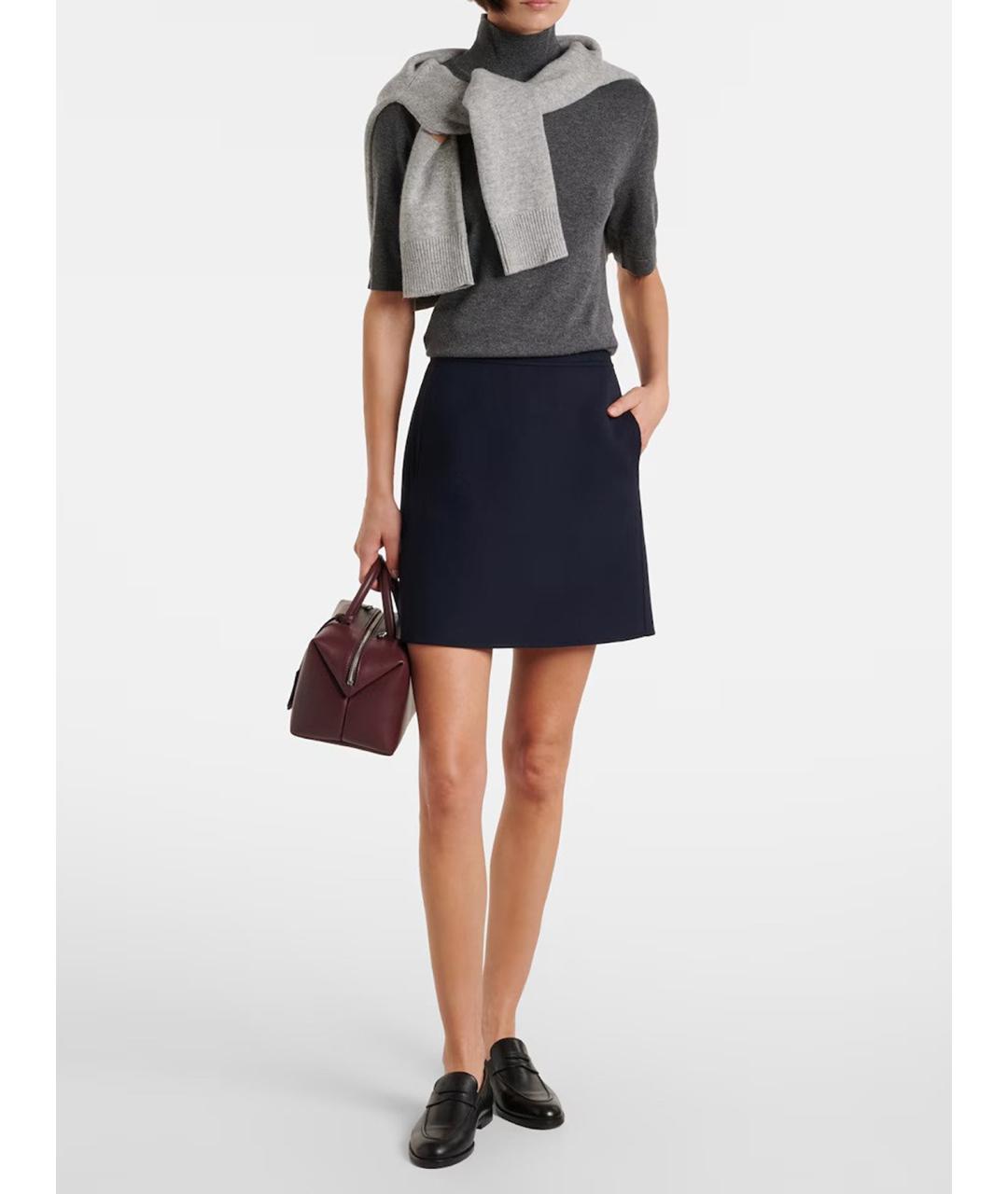 'S MAX MARA Серая шерстяная водолазка, фото 2