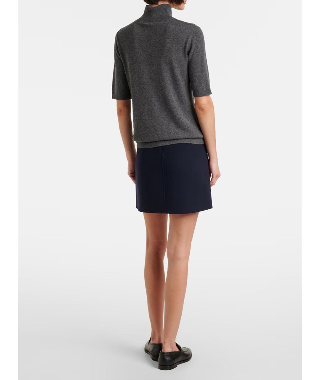 'S MAX MARA Серая шерстяная водолазка, фото 3