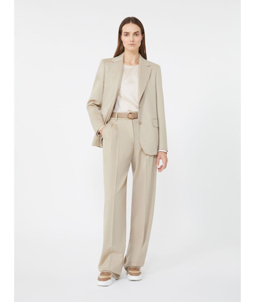 MAX MARA STUDIO Белая атласная блузы, фото 2