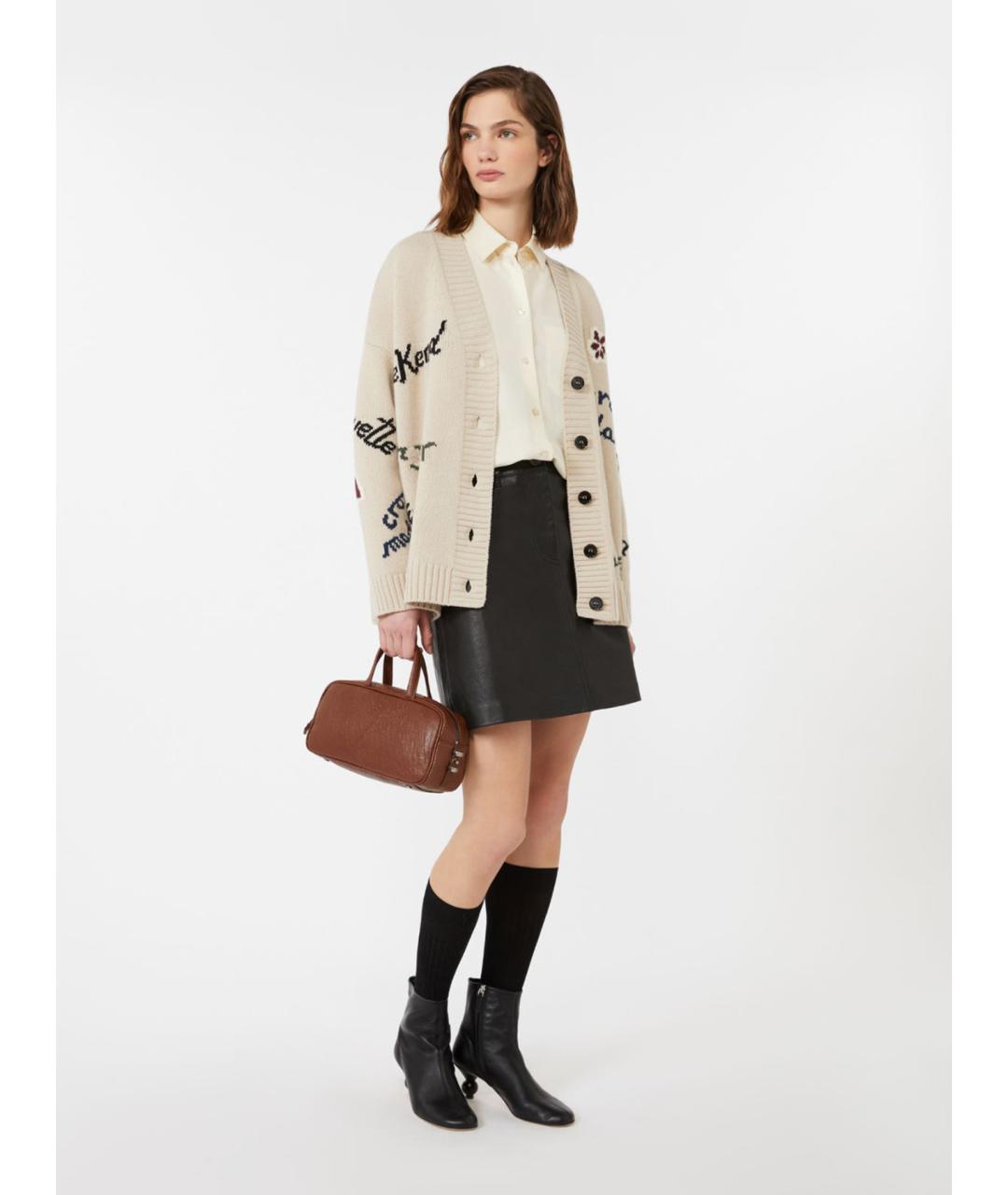 WEEKEND MAX MARA Белая шелковая рубашка, фото 2