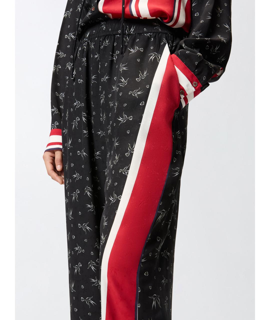 PINKO Мульти вискозные брюки широкие, фото 5