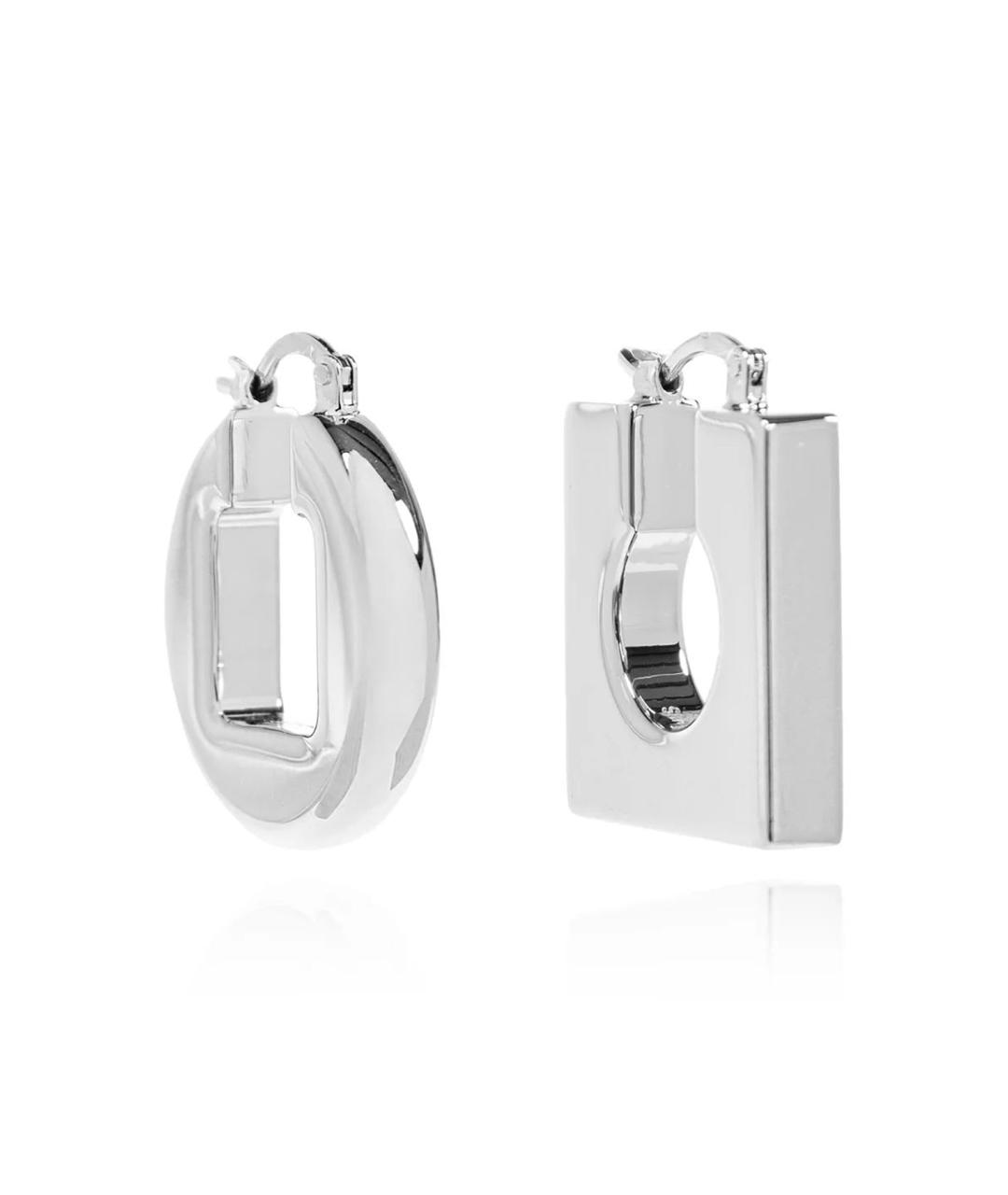 JACQUEMUS Серебряные металлические серьги, фото 3