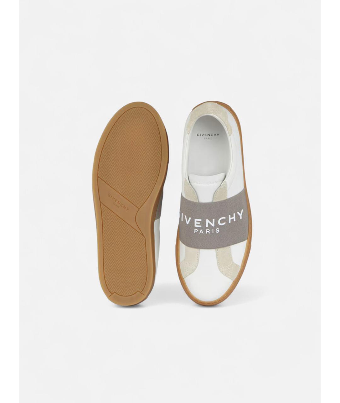 GIVENCHY Белые кожаные кеды, фото 3