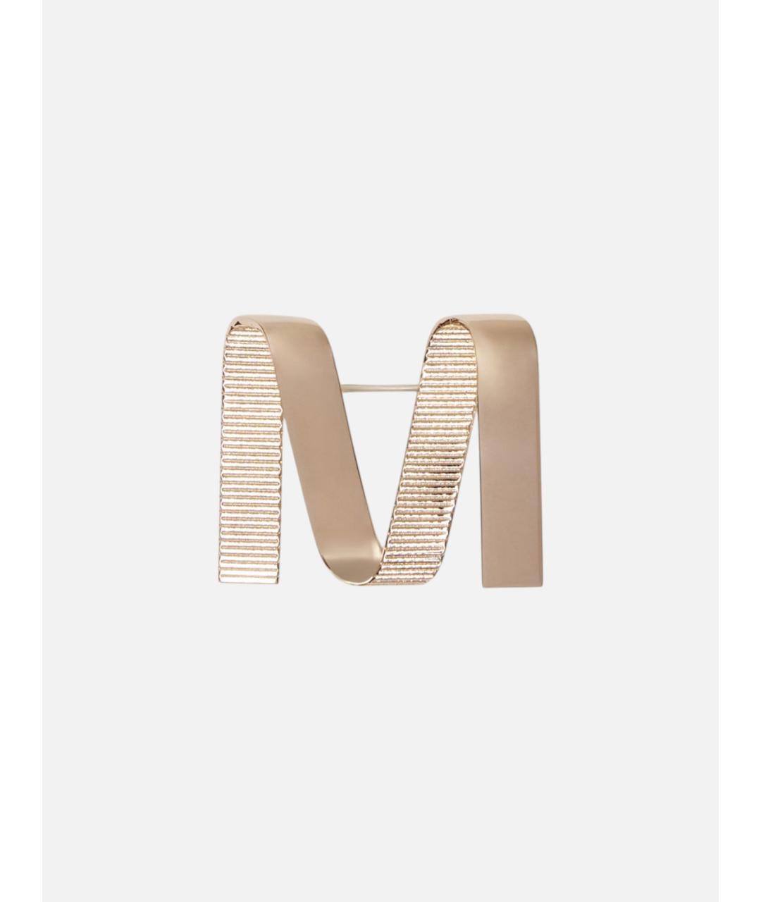 MAX MARA Золотая металлическая булавка / брошь, фото 4