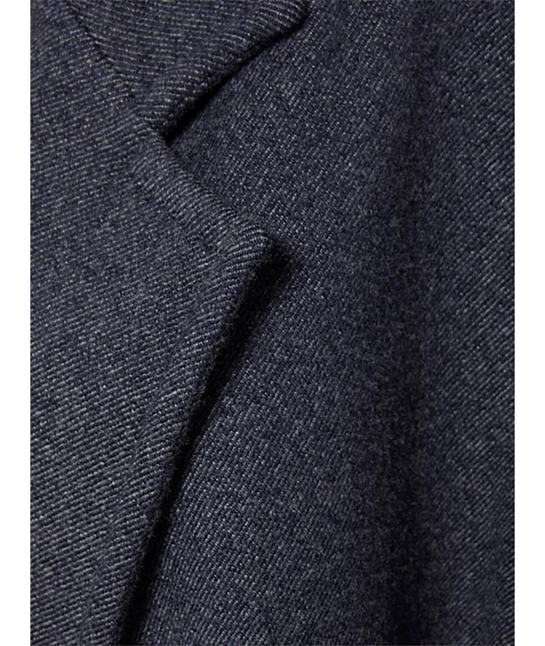 MAX MARA Синее шерстяное пальто, фото 5