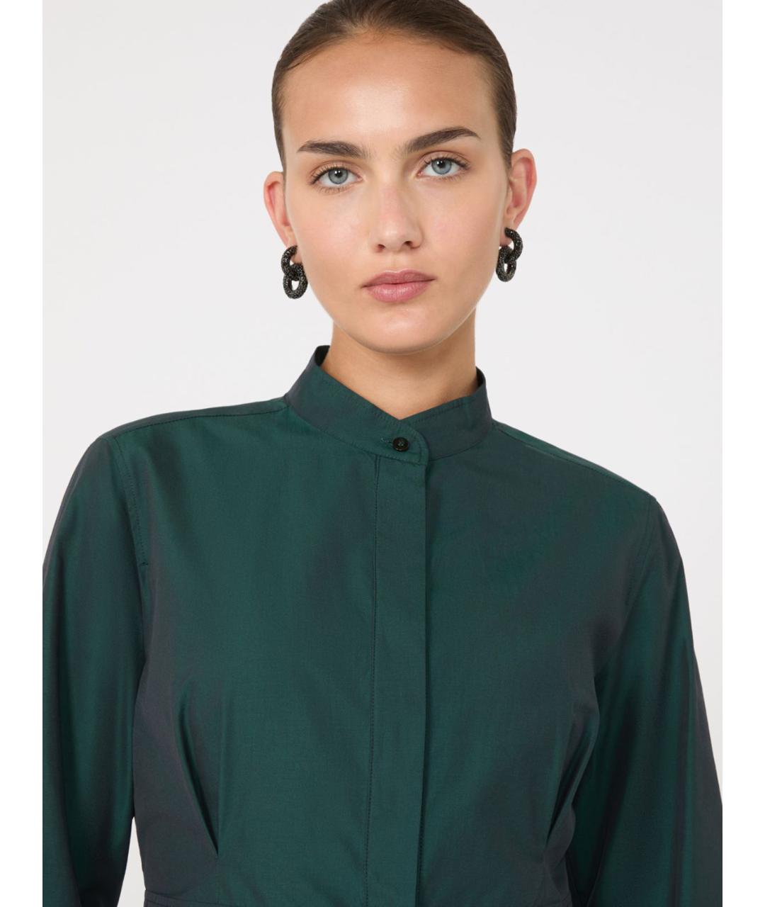 MAX MARA Черные латунные серьги, фото 2