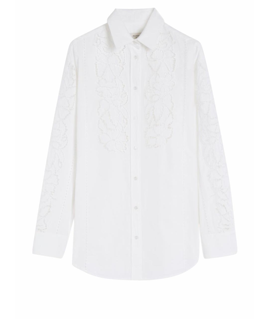 WEEKEND MAX MARA Белая хлопковая рубашка, фото 1