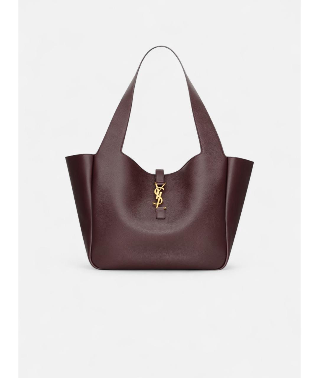 SAINT LAURENT Кожаная сумка тоут, фото 4