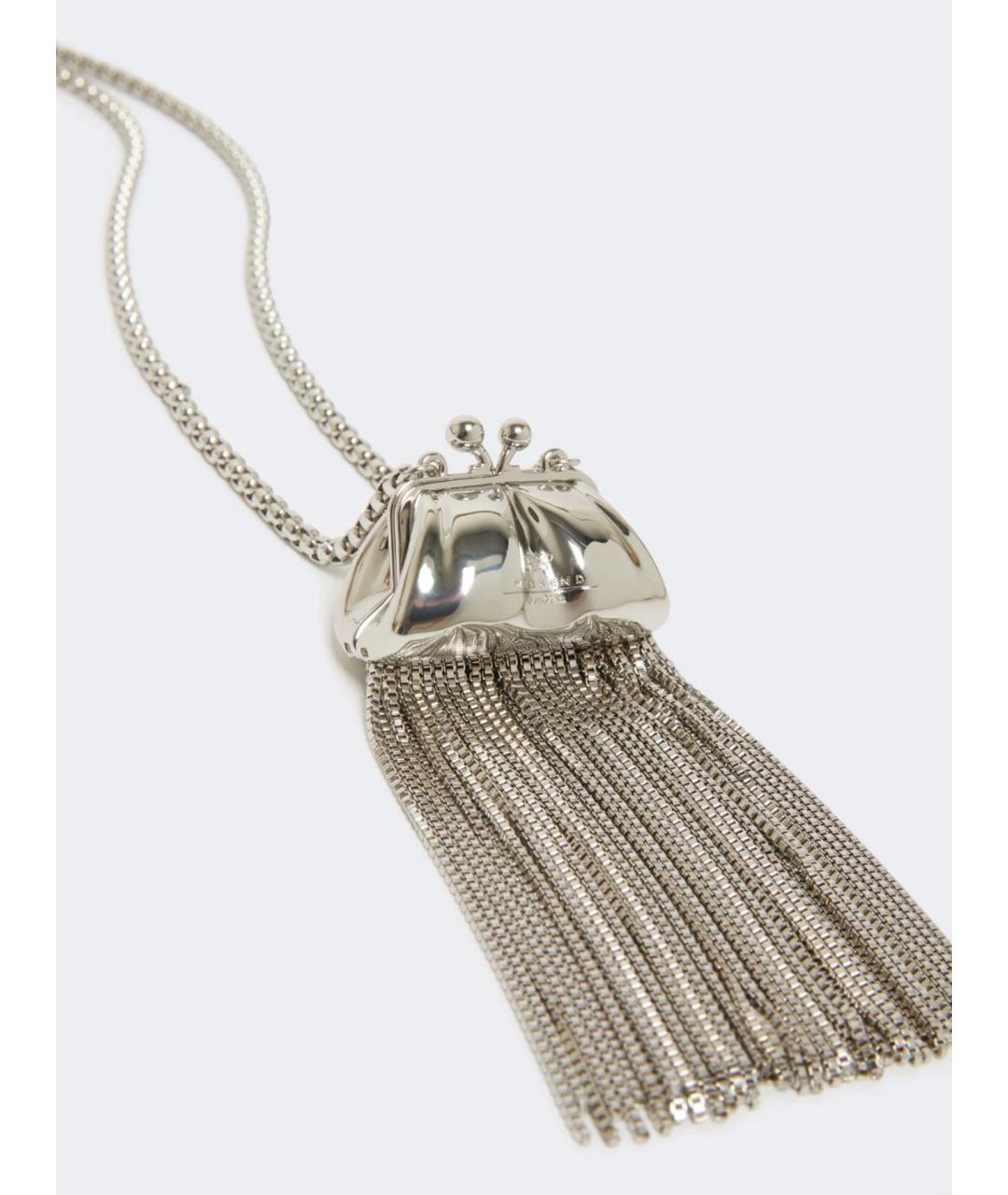 WEEKEND MAX MARA Серебрянный металлический кулон, фото 3