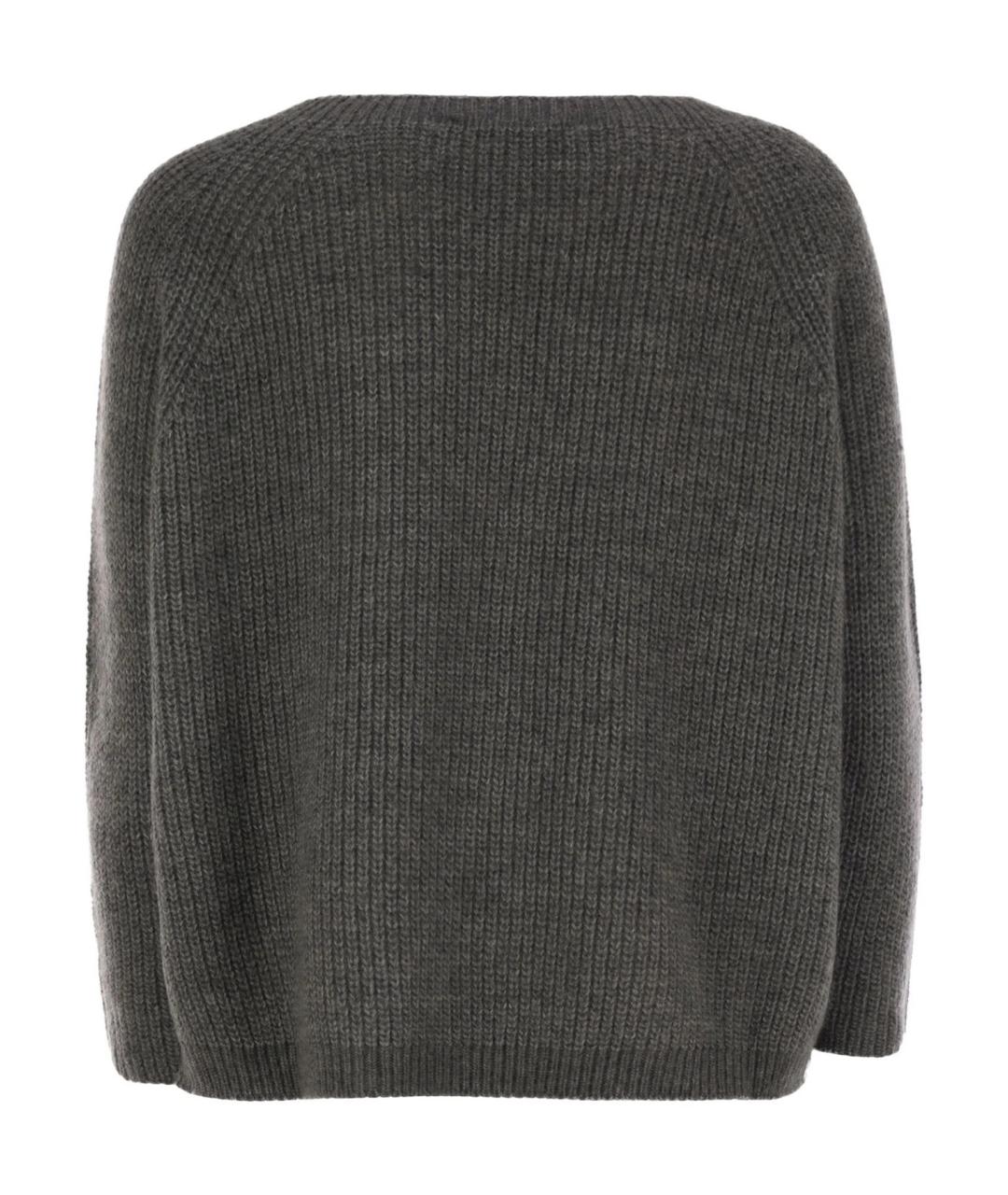 WEEKEND MAX MARA Серый полиамидовый джемпер / свитер, фото 2