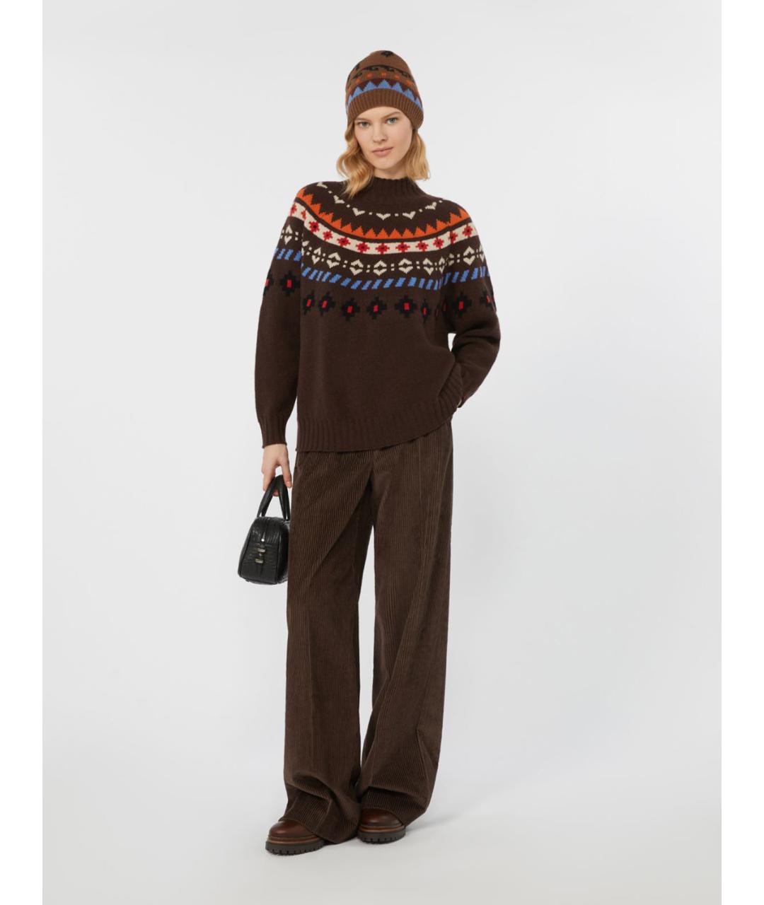 WEEKEND MAX MARA Мульти шерстяной джемпер / свитер, фото 2
