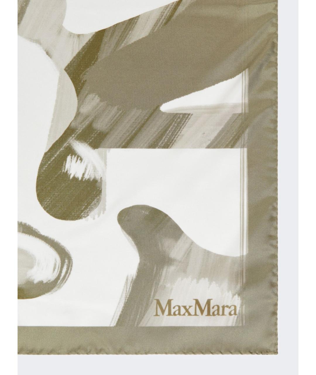 MAX MARA Мульти шелковый платок, фото 2