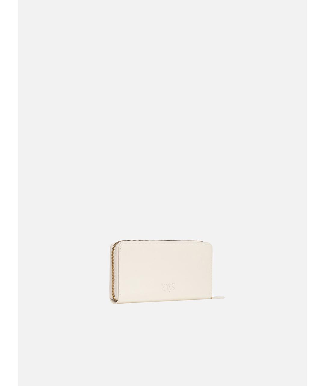 PINKO Белый кожаный кошелек, фото 3