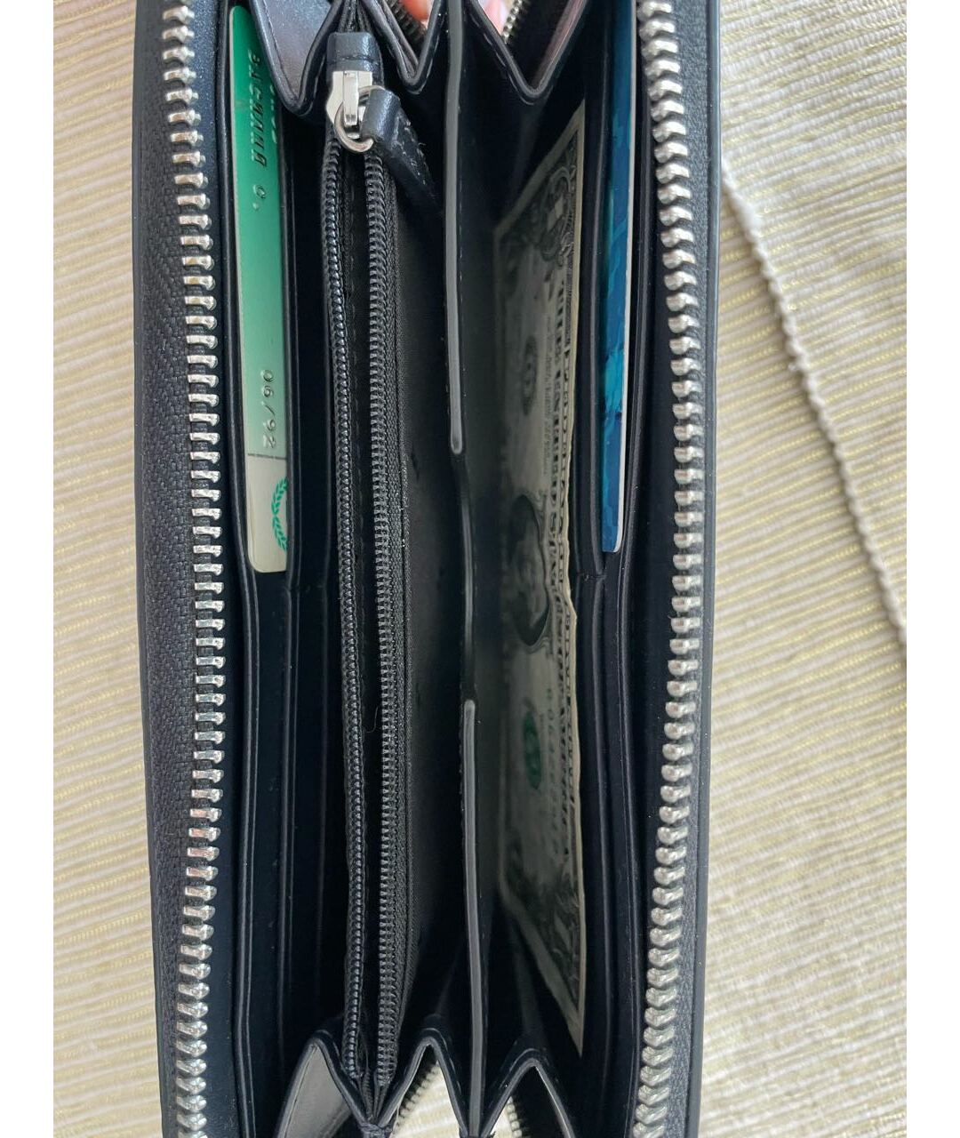 MICHAEL KORS Синий кошелек из искусственной кожи, фото 3