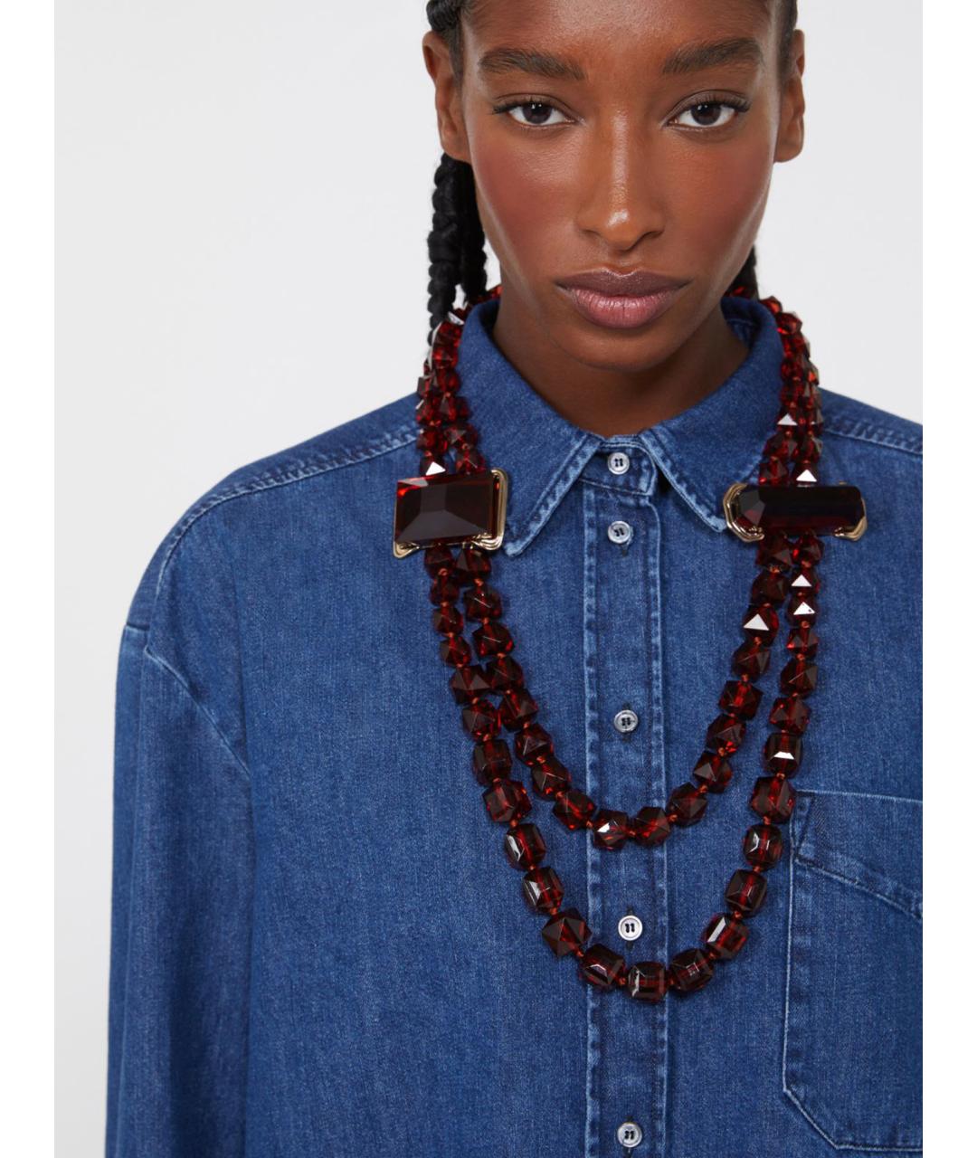 WEEKEND MAX MARA Красное колье, фото 2