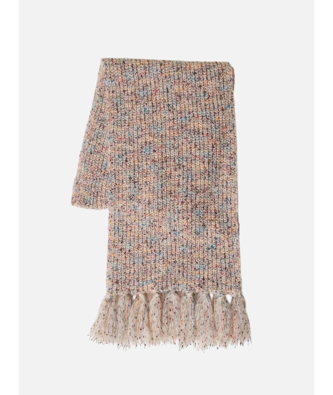 TWIN-SET Мульти шерстяной шарф, фото 4