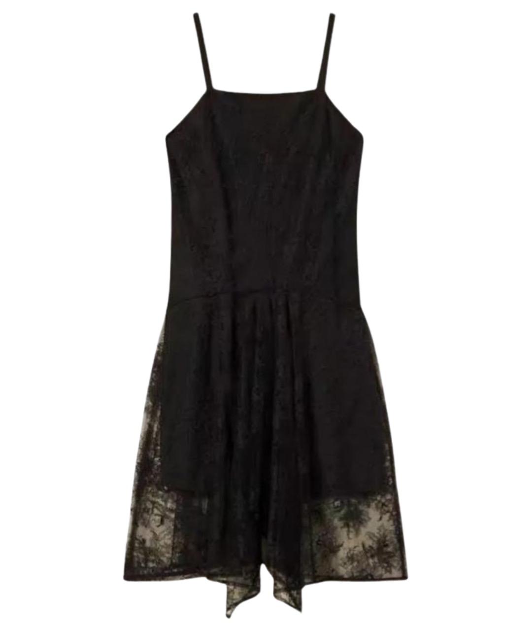 TWIN-SET Черное полиамидовое повседневное платье, фото 1