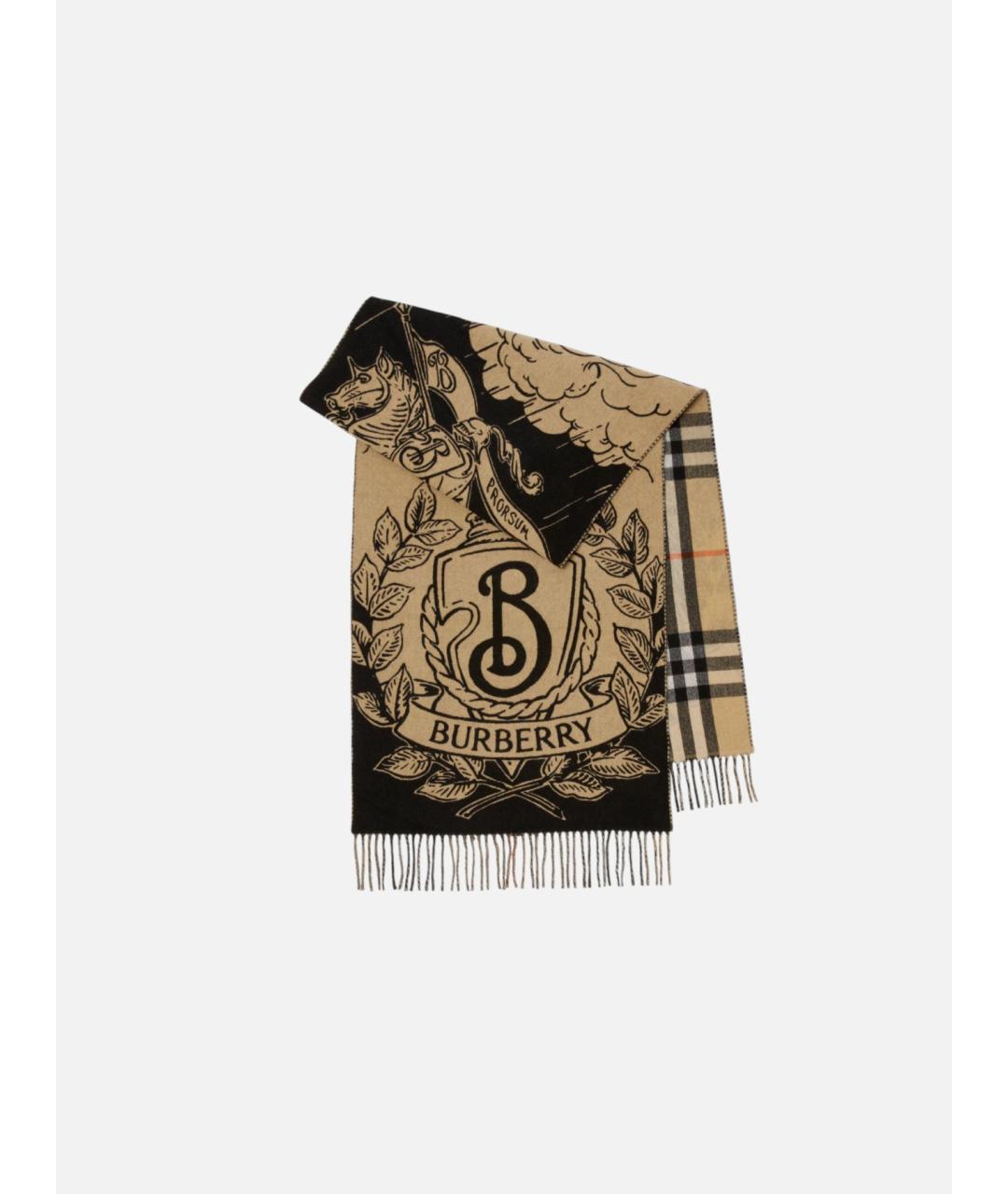 BURBERRY Мульти кашемировый шарф, фото 8