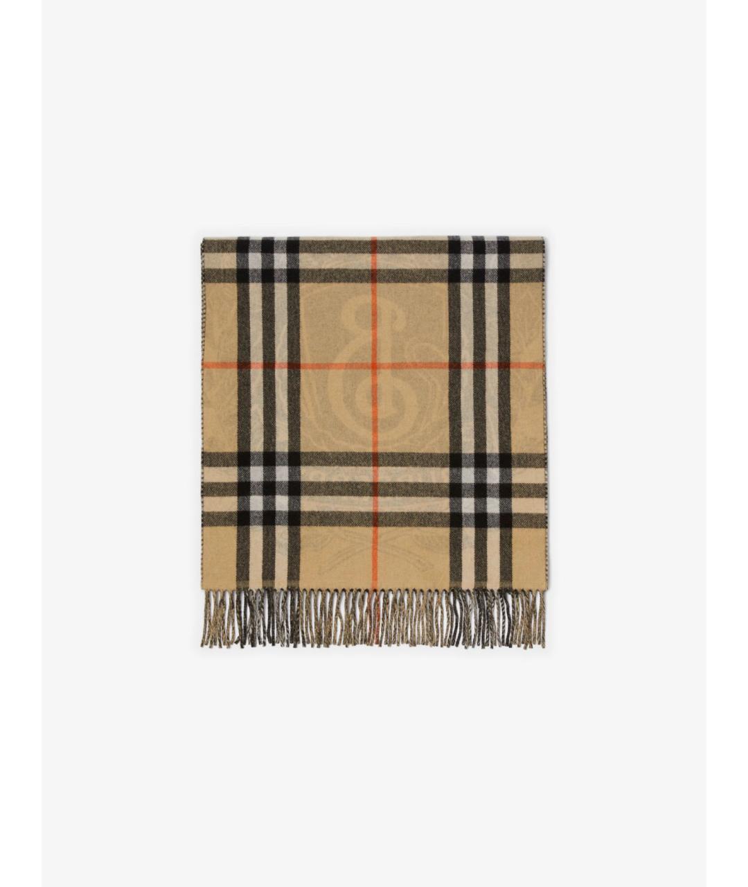 BURBERRY Мульти кашемировый шарф, фото 5