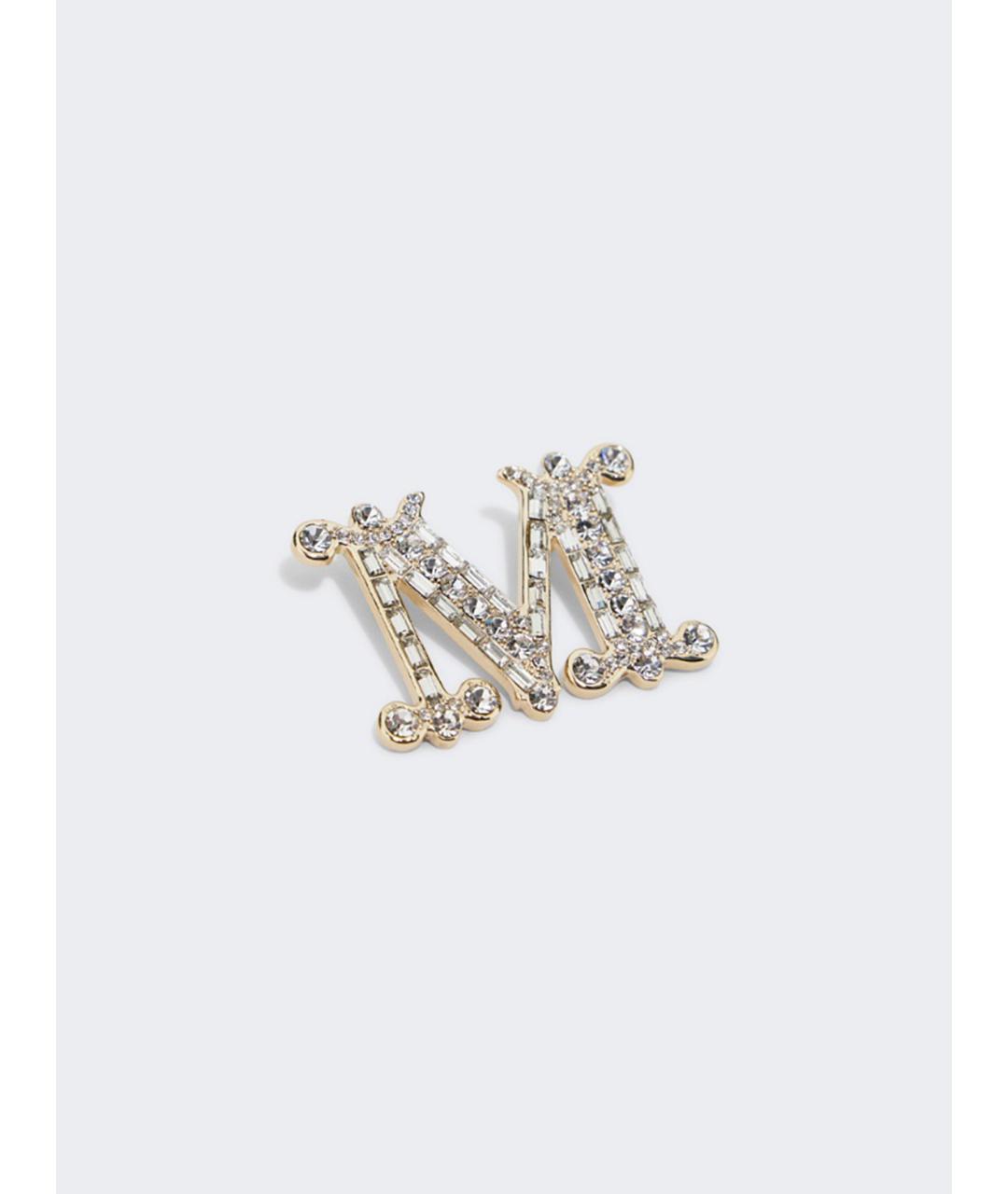 MAX MARA Золотая металлическая булавка / брошь, фото 2