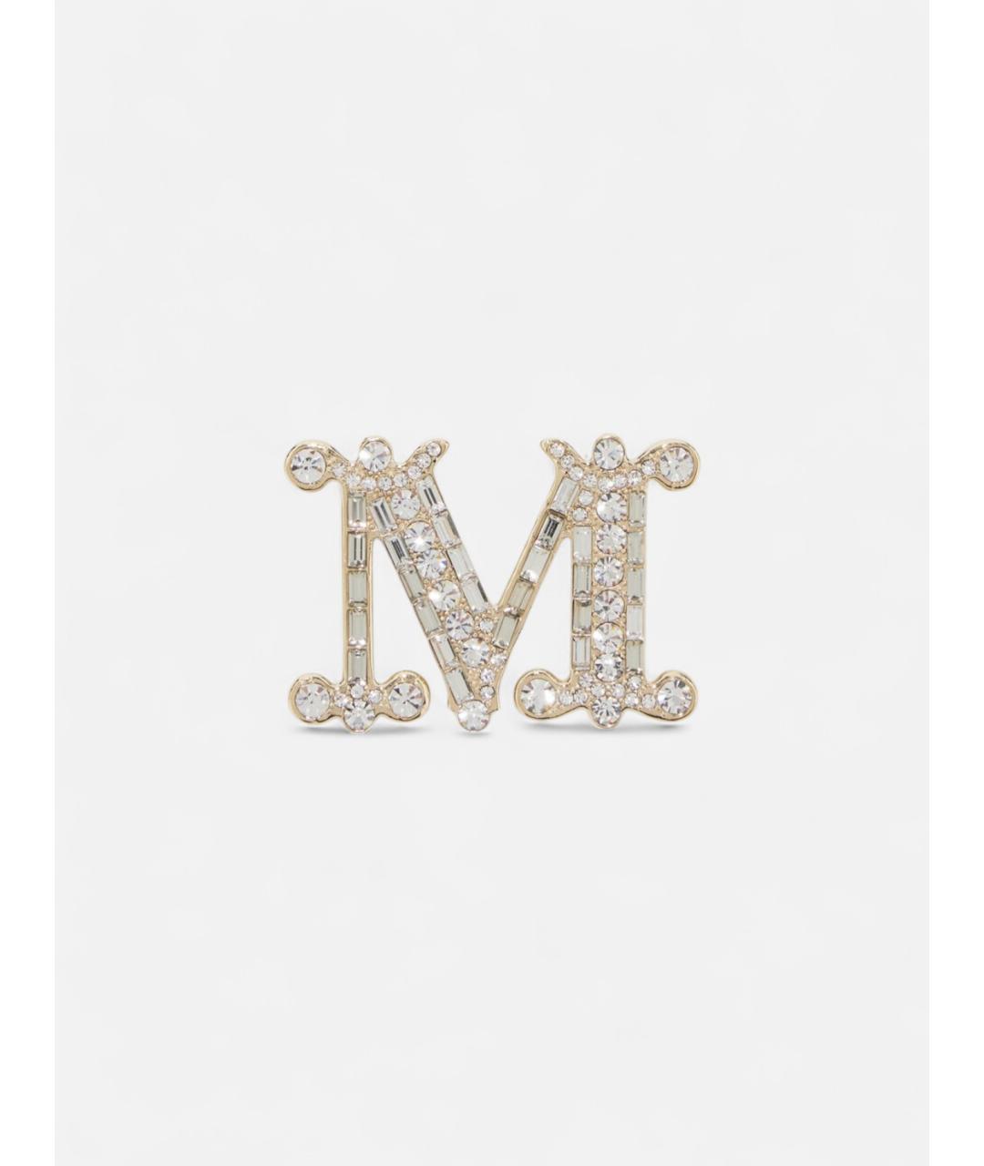 MAX MARA Золотая металлическая булавка / брошь, фото 4