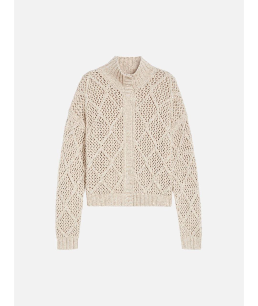 MAX MARA STUDIO Черный шерстяной кардиган, фото 8