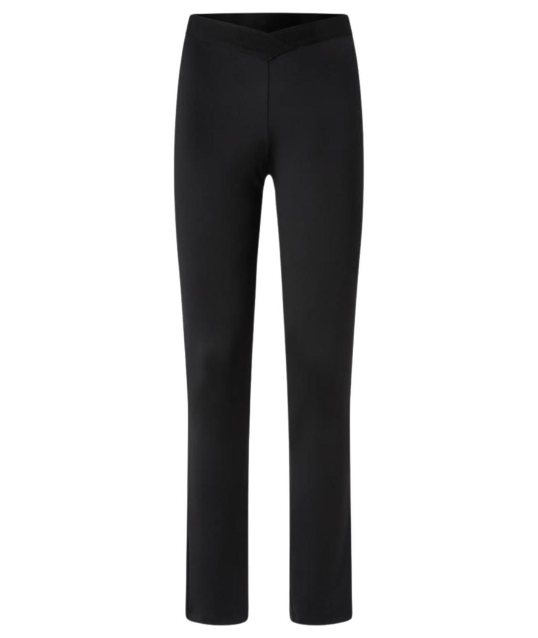 PINKO Черные вискозные леггинсы и велосипедки, фото 1