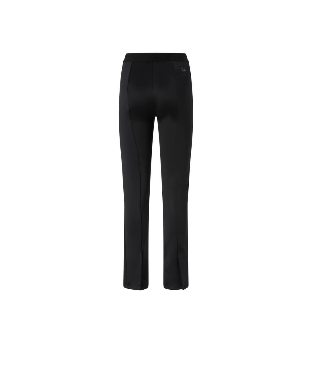 PINKO Черные вискозные леггинсы и велосипедки, фото 2