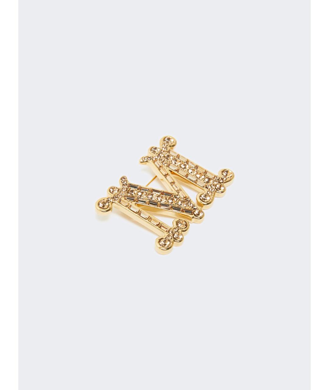 MAX MARA Золотая металлическая булавка / брошь, фото 2