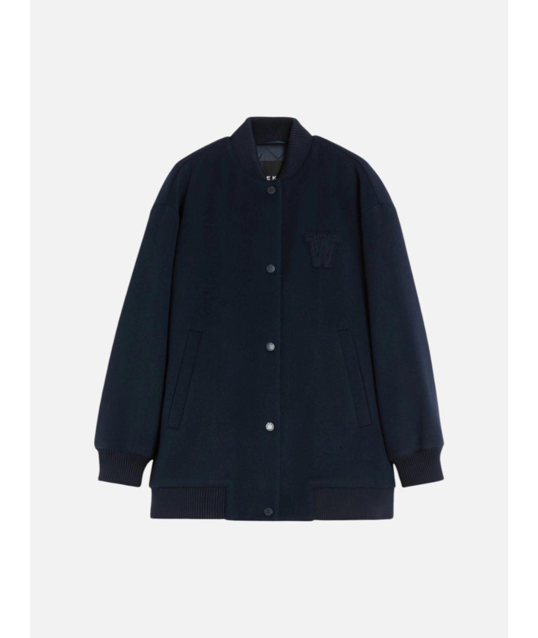 WEEKEND MAX MARA Синяя шерстяная куртка, фото 6