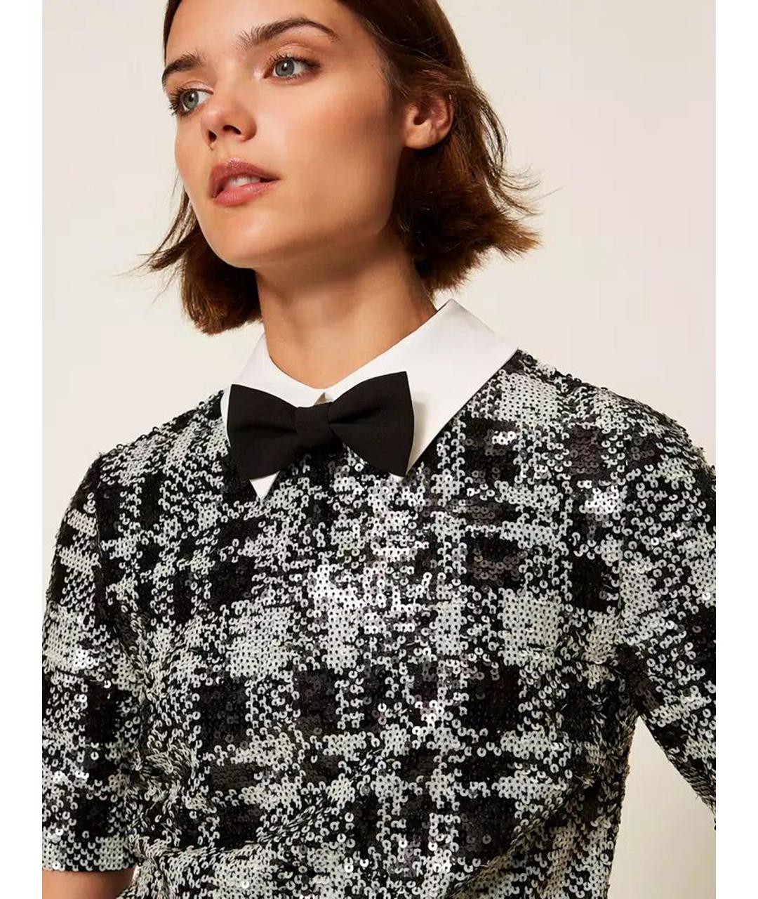 TWIN-SET Мульти повседневное платье, фото 6