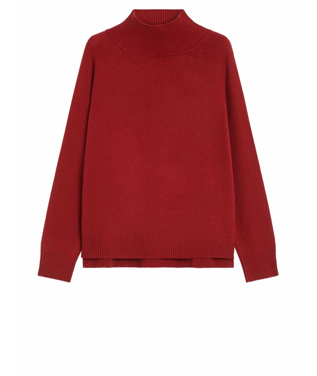 WEEKEND MAX MARA Красная кашемировая водолазка, фото 1