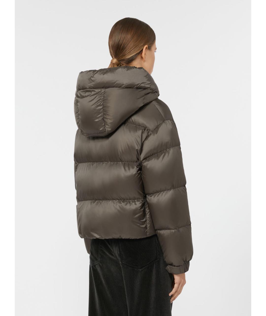 'S MAX MARA Полиэстеровый пуховик, фото 3