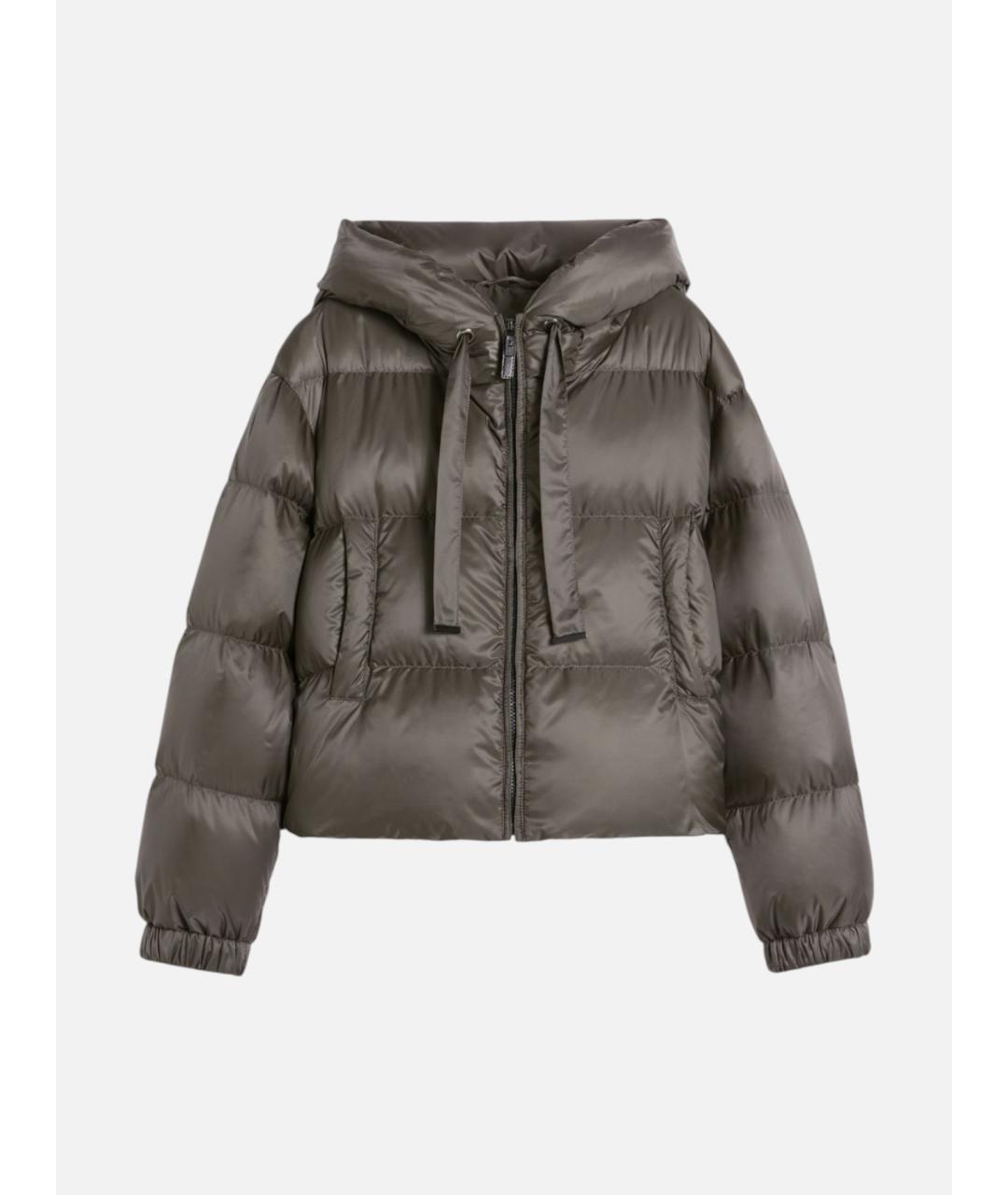 'S MAX MARA Полиэстеровый пуховик, фото 5