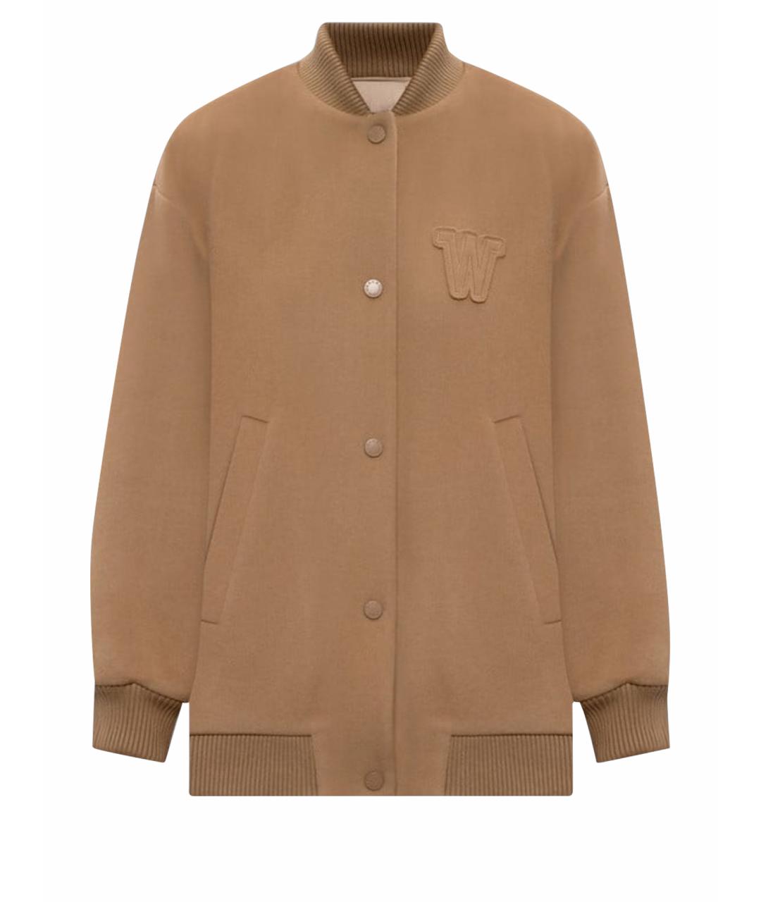 WEEKEND MAX MARA Бежевая шерстяная куртка, фото 1