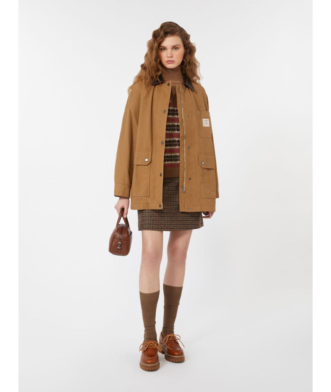 WEEKEND MAX MARA Мульти шерстяная жилетка, фото 2