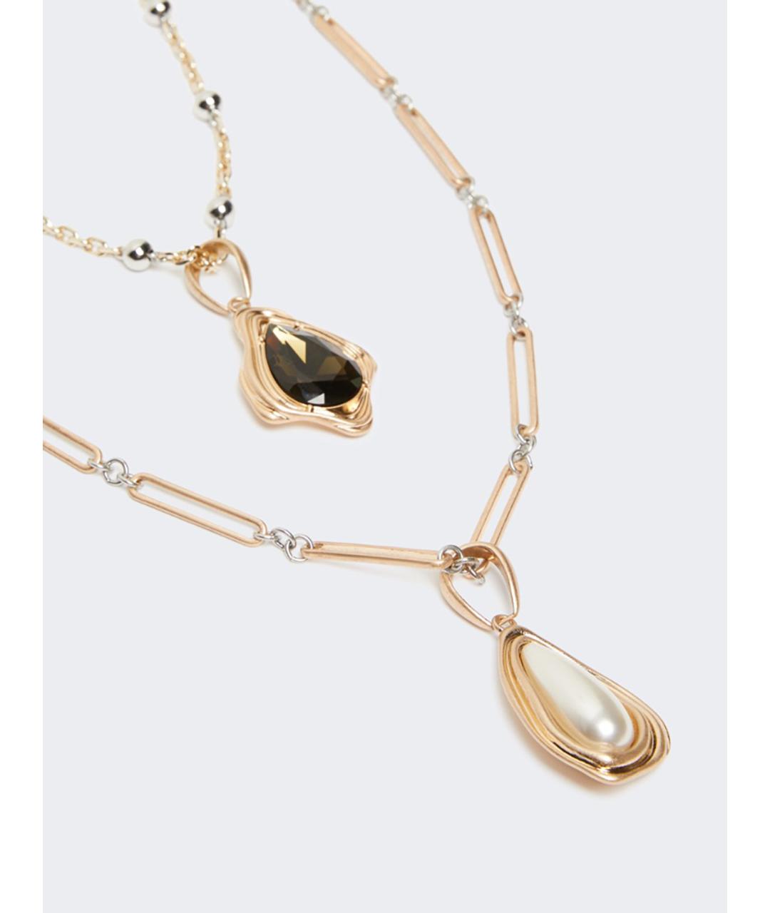 WEEKEND MAX MARA Золотая латунная подвеска, фото 3